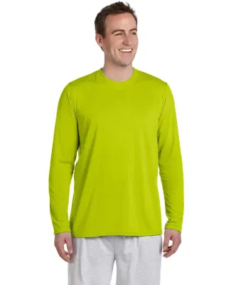 42400 Gildan Adult Core Performance Long-Sleeve T- in Safety green
