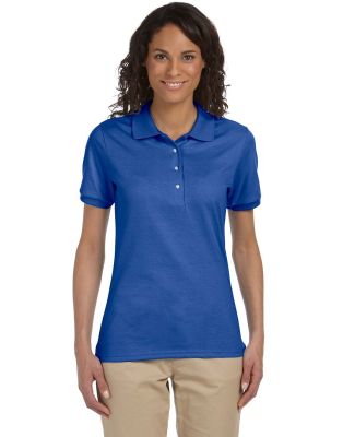 437W Jerzees Ladies' Jersey Polo with SpotShield in Royal