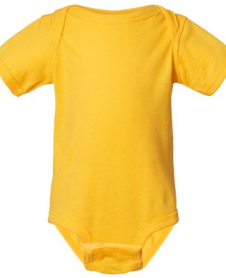 4424 Rabbit Skins Infant Fine Jersey Creeper in Yellow