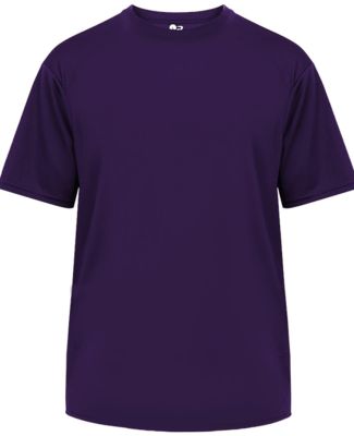 4820 Badger Adult B-Tech Tee in Purple