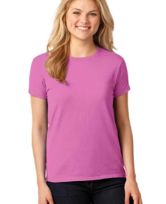 5000L Gildan Missy Fit Heavy Cotton T-Shirt in Azalea
