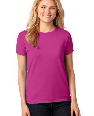 5000L Gildan Missy Fit Heavy Cotton T-Shirt in Heliconia