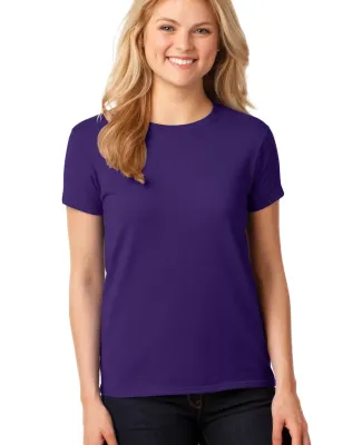 5000L Gildan Missy Fit Heavy Cotton T-Shirt in Purple