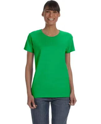 5000L Gildan Missy Fit Heavy Cotton T-Shirt in Electric green