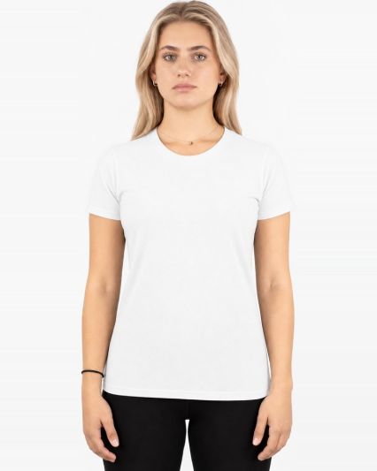 5000L Gildan Missy Fit Heavy Cotton T-Shirt in White