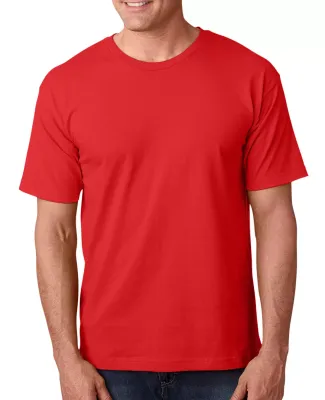5040 Bayside Adult Short-Sleeve Cotton Tee Red