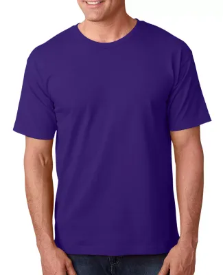 5040 Bayside Adult Short-Sleeve Cotton Tee Purple