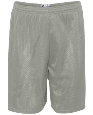 5109 C2 Sport Adult Mesh/Tricot 9" Shorts Silver
