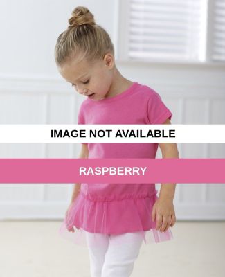 5322 Rabbit Skins Toddler Tutu Tunic Raspberry