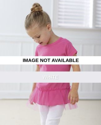 5322 Rabbit Skins Toddler Tutu Tunic White