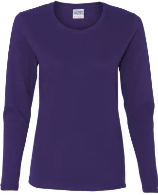 5400L Gildan Missy Fit Heavy Cotton Fit Long-Sleev PURPLE