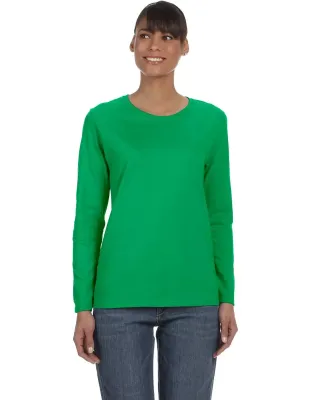 5400L Gildan Missy Fit Heavy Cotton Fit Long-Sleev in Irish green