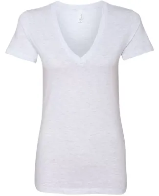 BELLA 6035 Womens Deep V Neck T Shirts in Ash