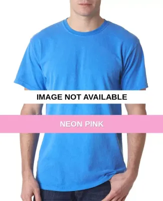 61 Gildan Tie-Dye Adult Neon Solid Pigment-Dyed Te Neon Pink