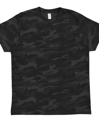 6101 LA T Youth Fine Jersey T-Shirt in Storm camo