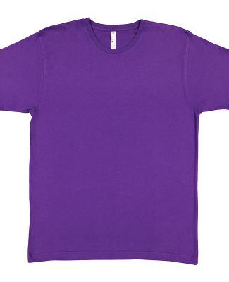 6101 LA T Youth Fine Jersey T-Shirt in Pro purple