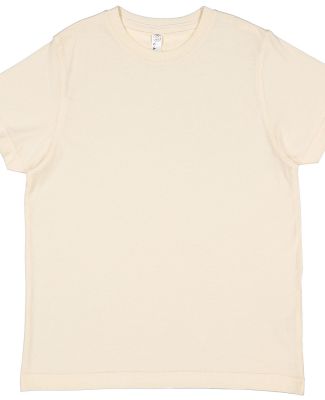 6101 LA T Youth Fine Jersey T-Shirt in Natural