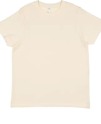 6101 LA T Youth Fine Jersey T-Shirt in Natural