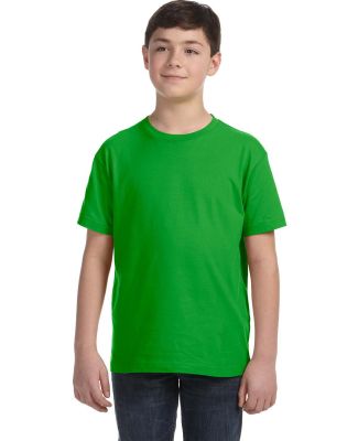 6101 LA T Youth Fine Jersey T-Shirt in Apple