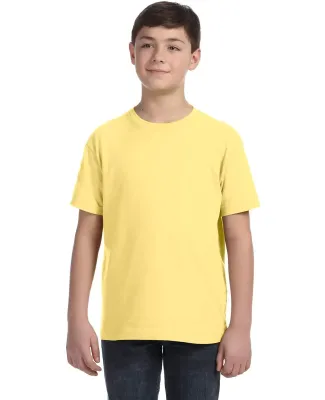 6101 LA T Youth Fine Jersey T-Shirt in Butter