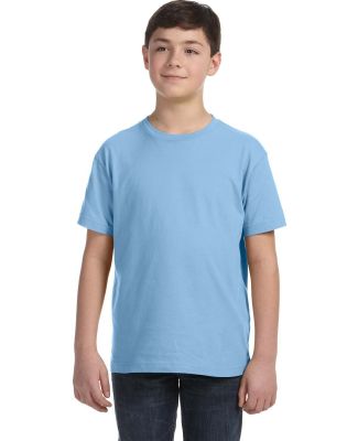 6101 LA T Youth Fine Jersey T-Shirt in Light blue