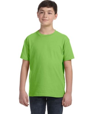 6101 LA T Youth Fine Jersey T-Shirt in Key lime