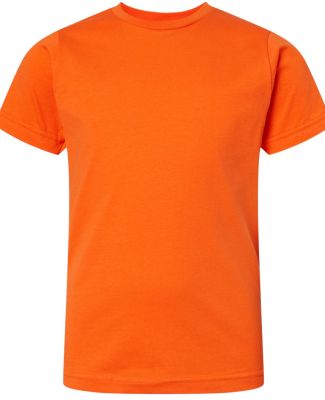 6101 LA T Youth Fine Jersey T-Shirt in Orange