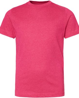 6101 LA T Youth Fine Jersey T-Shirt in Vintage hot pink