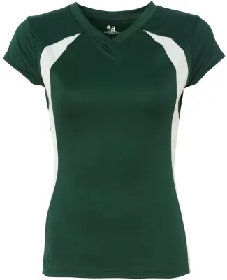 Badger 6161 Ladies Athletic Jersey Forest