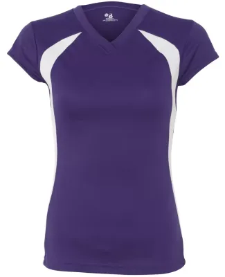 Badger 6161 Ladies Athletic Jersey Purple