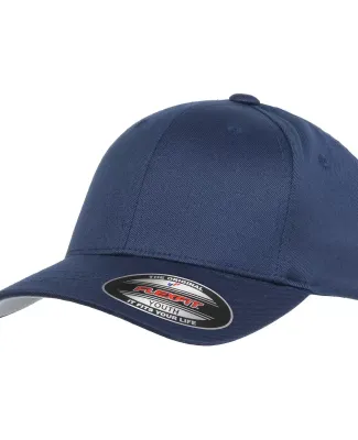 6277Y Flexfit Youth Wooly 6-Panel Cap in Navy