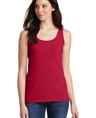 64200L Gildan Junior Fit Softstyle Tank Top in Cherry red