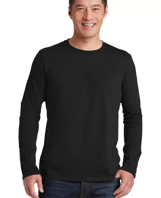 64400 Gildan Adult Softstyle Long-Sleeve T-Shirt BLACK