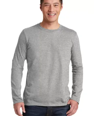 64400 Gildan Adult Softstyle Long-Sleeve T-Shirt in Rs sport grey