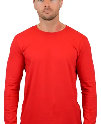 64400 Gildan Adult Softstyle Long-Sleeve T-Shirt CHERRY RED