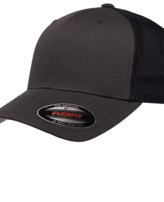6511 Flexfit in Charcoal/ navy