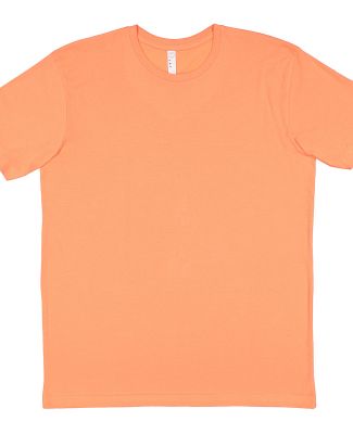 6901 LA T Adult Fine Jersey T-Shirt in Papaya