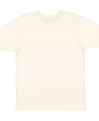 6901 LA T Adult Fine Jersey T-Shirt in Natural