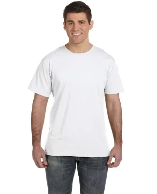 6901 LA T Adult Fine Jersey T-Shirt in White
