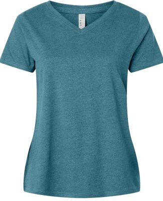 6901 LA T Adult Fine Jersey T-Shirt in Surf blackout