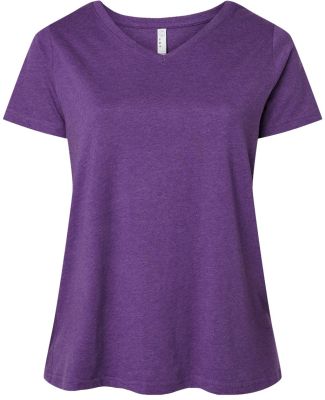 6901 LA T Adult Fine Jersey T-Shirt in Vintage purple