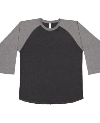 6930 LA T Adult Vintage Baseball T-Shirt in Vintage smoke/granite heather
