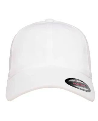 6997 Yupoong Flexfit Garment-Washed Cotton Cap in White