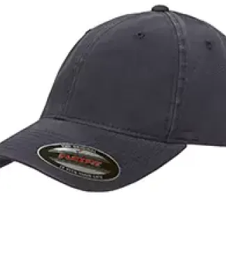 6997 Yupoong Flexfit Garment-Washed Cotton Cap in Navy