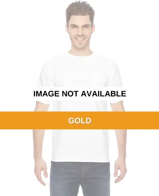 7100 Bayside Adult Short-Sleeve Tee with Pocket Gold