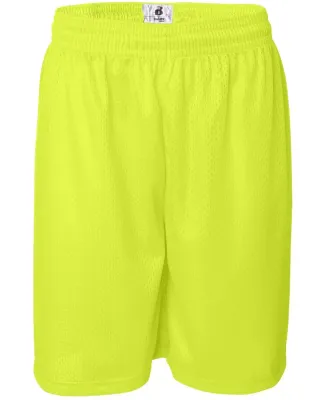 7209 Badger Adult Mesh/Tricot 9-Inch Shorts Safety Yellow