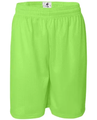 7209 Badger Adult Mesh/Tricot 9-Inch Shorts Lime