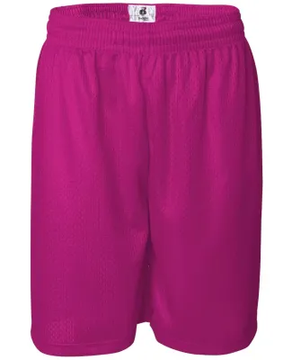 7209 Badger Adult Mesh/Tricot 9-Inch Shorts Hot Pink