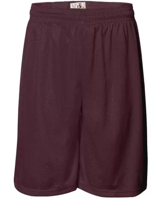 7211 Badger Adult Mesh/Tricot 11-Inch Shorts Maroon