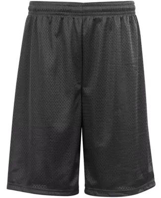 7211 Badger Adult Mesh/Tricot 11-Inch Shorts Graphite